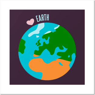 Love Earth Posters and Art